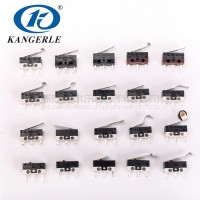 康爾樂KW10-1A-2A 鼠標按鍵開關 直壓柄PCB腳限位開關 ETC開關 微動開關