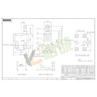 立式貼片檢測開關行程開關M5-1662D 貼片限位開關直銷