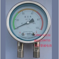 宜昌慧誠產HYWP型的0-160kpa差壓表,，差壓計，CYW系列不銹鋼差壓表使用說明書，10年壓差表研發工藝品質