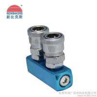新比克斯直式二通快速接頭風(fēng)管氣管空壓機(jī)氣動風(fēng)動接頭