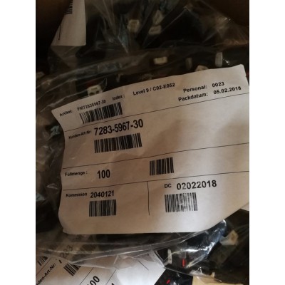 YAZAKI7283-5967-30 進口連接器，原