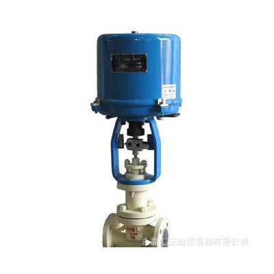 ZDLPF-16C DN150電動襯氟調節閥，襯