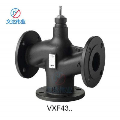 VXF43.80電動三通調節閥 德國西門子