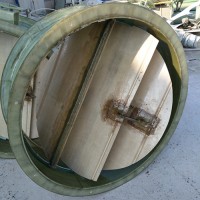 廣吉  玻璃鋼閥門 玻璃鋼風量調節閥 DN300 管道專用玻璃鋼風閥 生產廠家