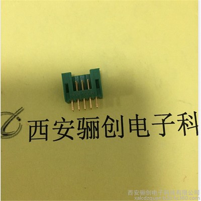 驪創電子彎針插座接插件JL4-02ZJW矩