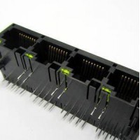 供應興伸展電子100BASE以太網RJ45插座/以太網RJ45插座/RJ45連接器網絡插座/網絡接口母座