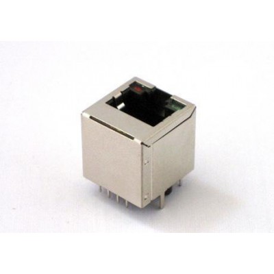 供應興伸展電子8P8C/單口/帶LED/立