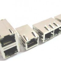 供應興伸展電子RJ45水晶頭/PCB插座/RJ45連接器網絡插座/網絡接口母座/RJ45母座以太網接口千兆網速