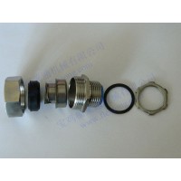 管螺紋不銹鋼金屬連接器，G1-1/2不銹鋼軟管接頭，