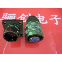 驪創**Y11X圓形連接器Y11X-1204ZK10插座4芯