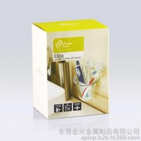 愛浦家居/舒適地帶/東莞**環保PET材質吸壁式牙刷架/真空吸盤**吸力洗漱架/規模 熱門浴室用品吸盤牙刷架/批發