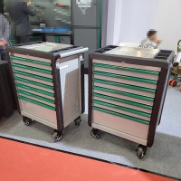 恒泰6抽屜工具車(chē) 汽修移動(dòng)工具柜 五金工具零件柜封閉工具箱