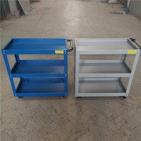 三層加厚維修工具小推車 汽修工具移動周轉(zhuǎn)車 適用于工廠車間4S店工具整理移動周轉(zhuǎn) 汽修工具小推車
