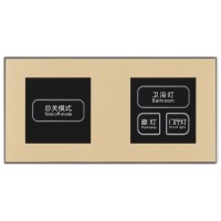 華慧智聯(lián)輕觸智能開關(guān)B款二連體
