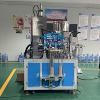 科思達(dá)-濾毒盒上蓋壓縮棉自動(dòng)組裝焊接機(jī)
