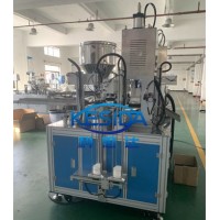 濾毒盒底盒壓縮棉自動(dòng)組裝焊接機(jī)