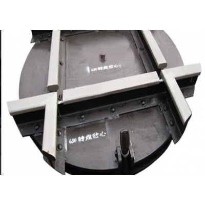　轉(zhuǎn)盤(pán)道岔，礦用窄軌渡線道岔，交