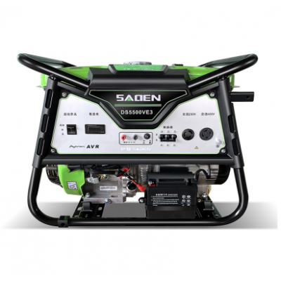 薩登5KW三相開架汽油發(fā)電機