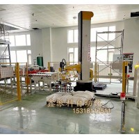立柱式碼垛機在泥巴陶瓷行業的應用