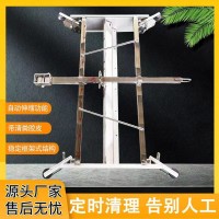 湖南大型養豬場定制50臺不銹鋼自動化清糞機