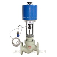 ZZWPE型電控溫度調(diào)節(jié)閥，智能型溫度控制閥，換熱器配套閥門(mén),帶控制器的溫度調(diào)節(jié)閥