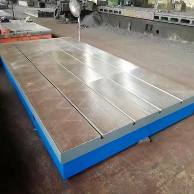 搖臂鉆工作臺；機床工作臺；鑄鐵工