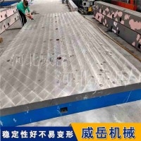 T型槽裝配平臺2米乘2米 電機試驗平臺承載強 河北老廠家