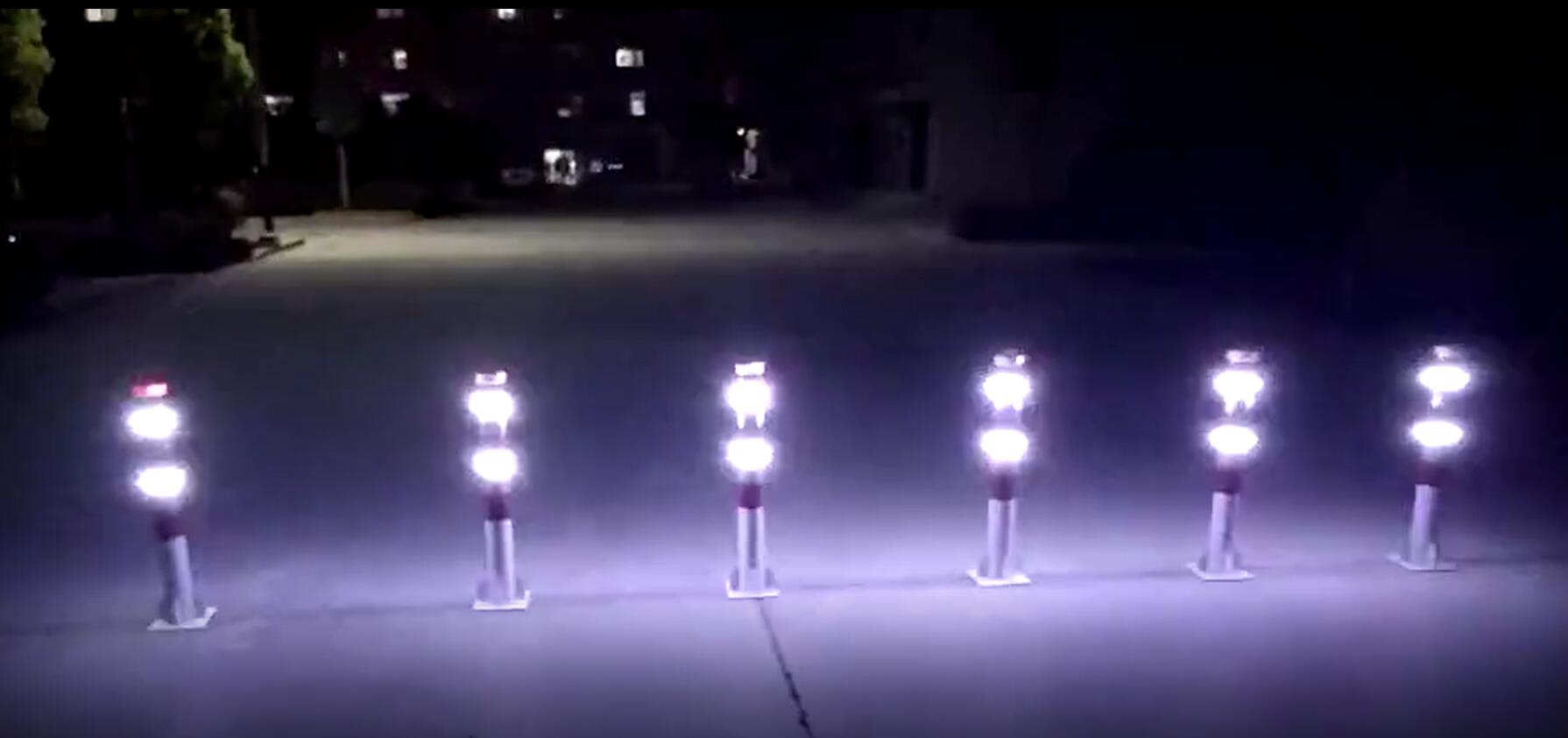 太陽能警示柱