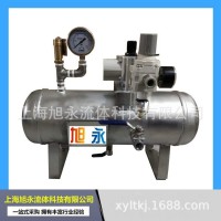 不銹鋼氣動氣體增壓泵壓縮空氣驅動增壓泵