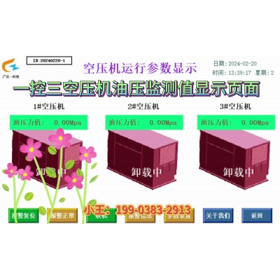 空壓機斷油保護“一控三”智能護盾