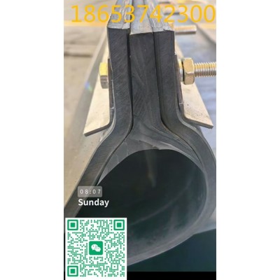 接頭式除鐵橡膠器皮帶定做，M10螺栓